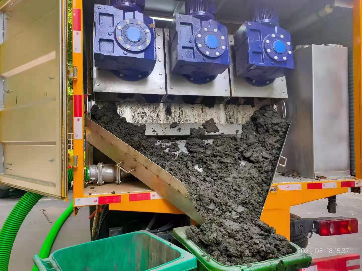 宝坻化粪池清掏城市维护站-泥浆净化干湿分离处理